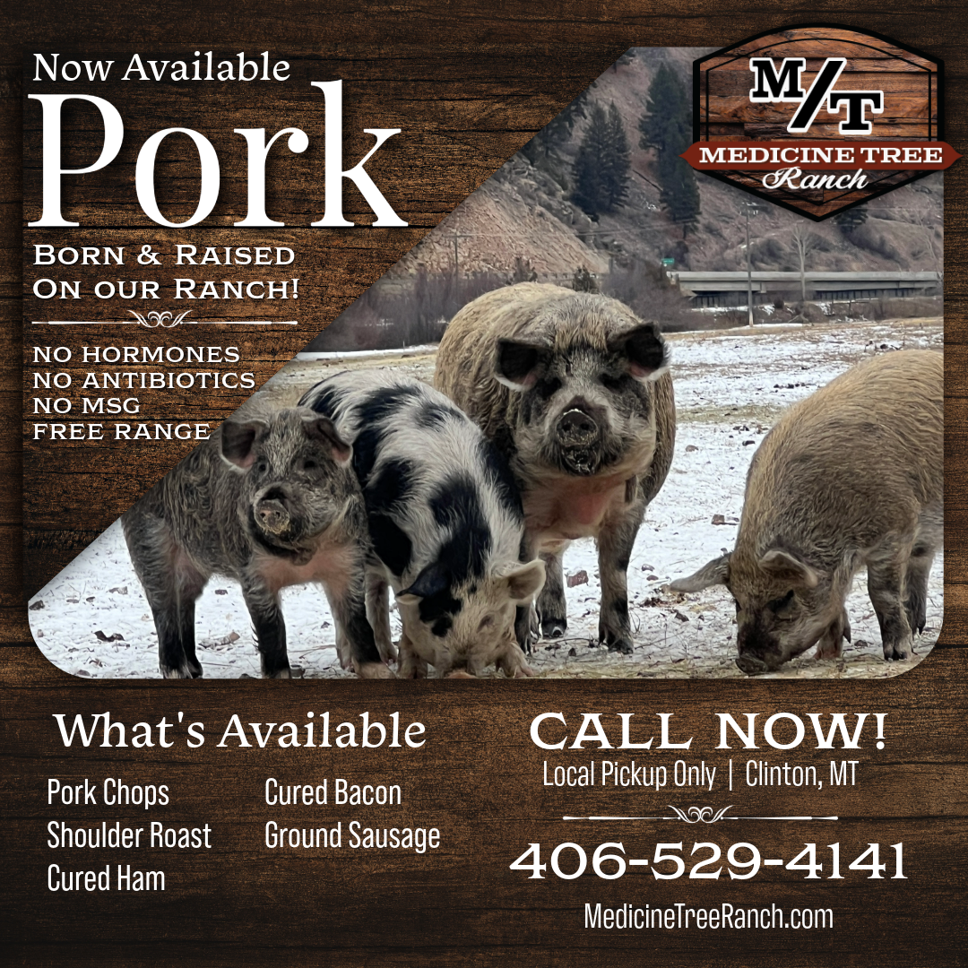 Medicine Tree Ranch Pork Social Media Advertisement